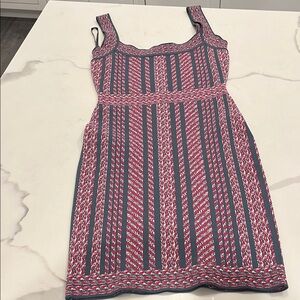 BCBG Elegant Patterned Dress